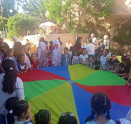 المشاركة في اليوم الترفيهي لاطفال ذوي الاعاقة " لدمجهم مع أقرانهم"